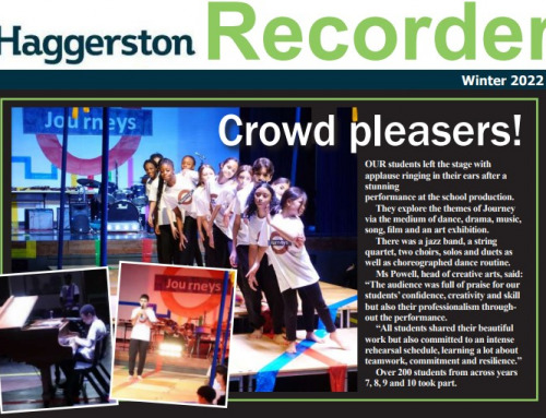 Haggerston Recorder Winter Edition 2022
